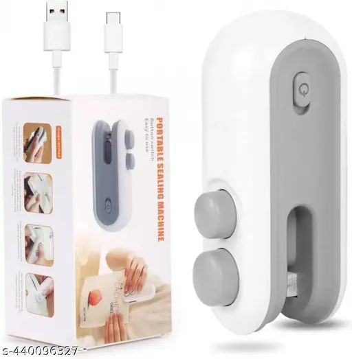 Portable Heat Sealing Machine for Plastic Bags – USB Rechargeable